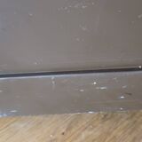 Marc Held trolley on wheels for Prisunic in brown plastic 1970 Space Age Vintage