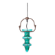 Stalactite green glass pendant lamp by Nanny Still for Raak, 1960s