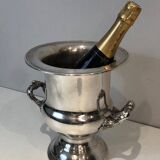 Silver-plated champagne bucket