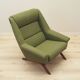 Green armchair, Danish design, 1970s, manufactured by Horsens Møbelfabrik