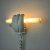 Handheld Mickey Mouse plaster wall lamp, France, 1970