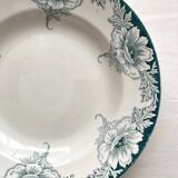 6 deep ironware plates Suzanne, Saint Amand and Hamage