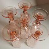Set of 6 champagne flutes