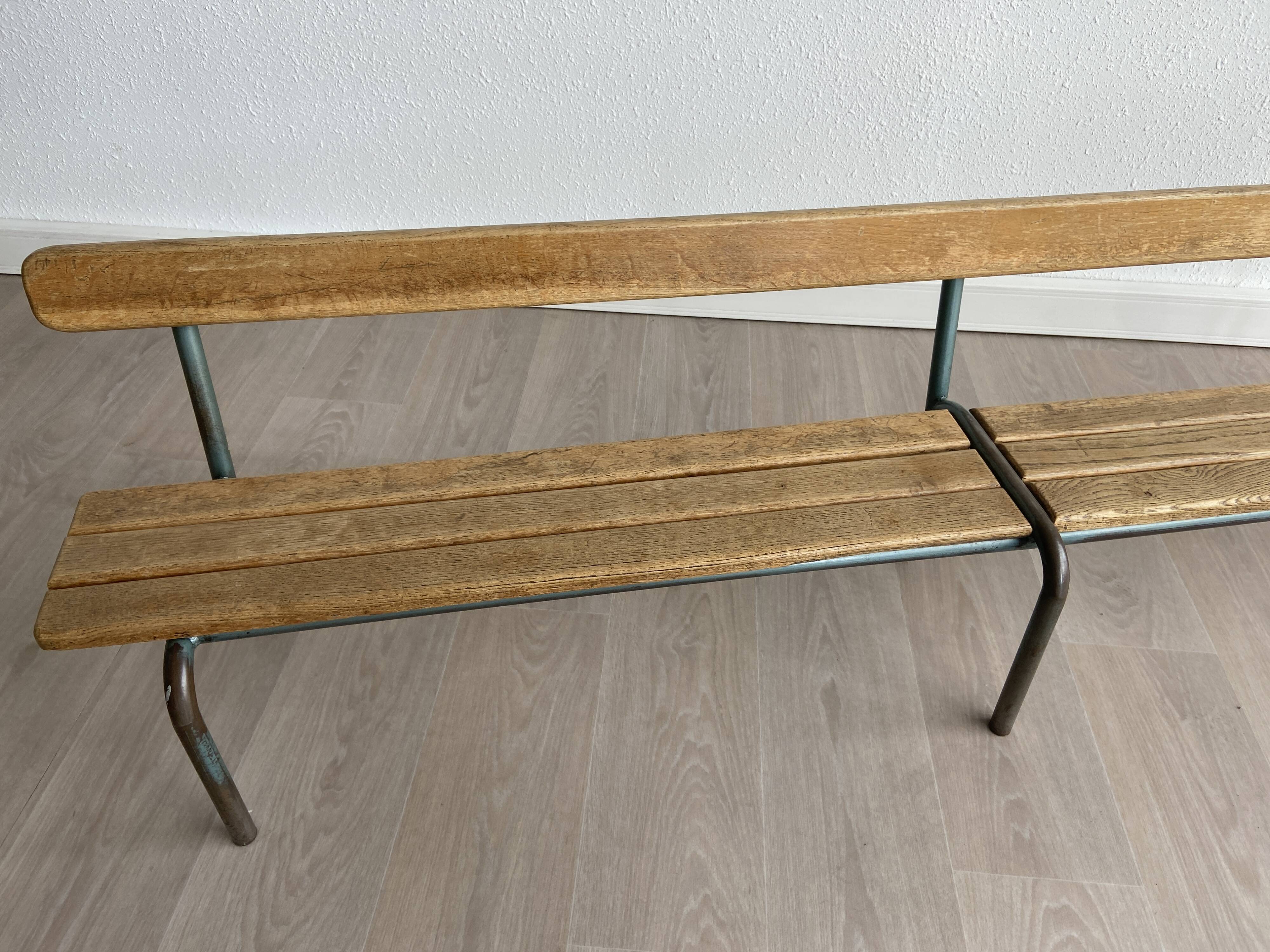 Vintage kindergarten bench