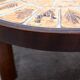 Small Salon Table in Ceramic by Vallauris, signed R.Capron, Collection Les Herbiers - 1960