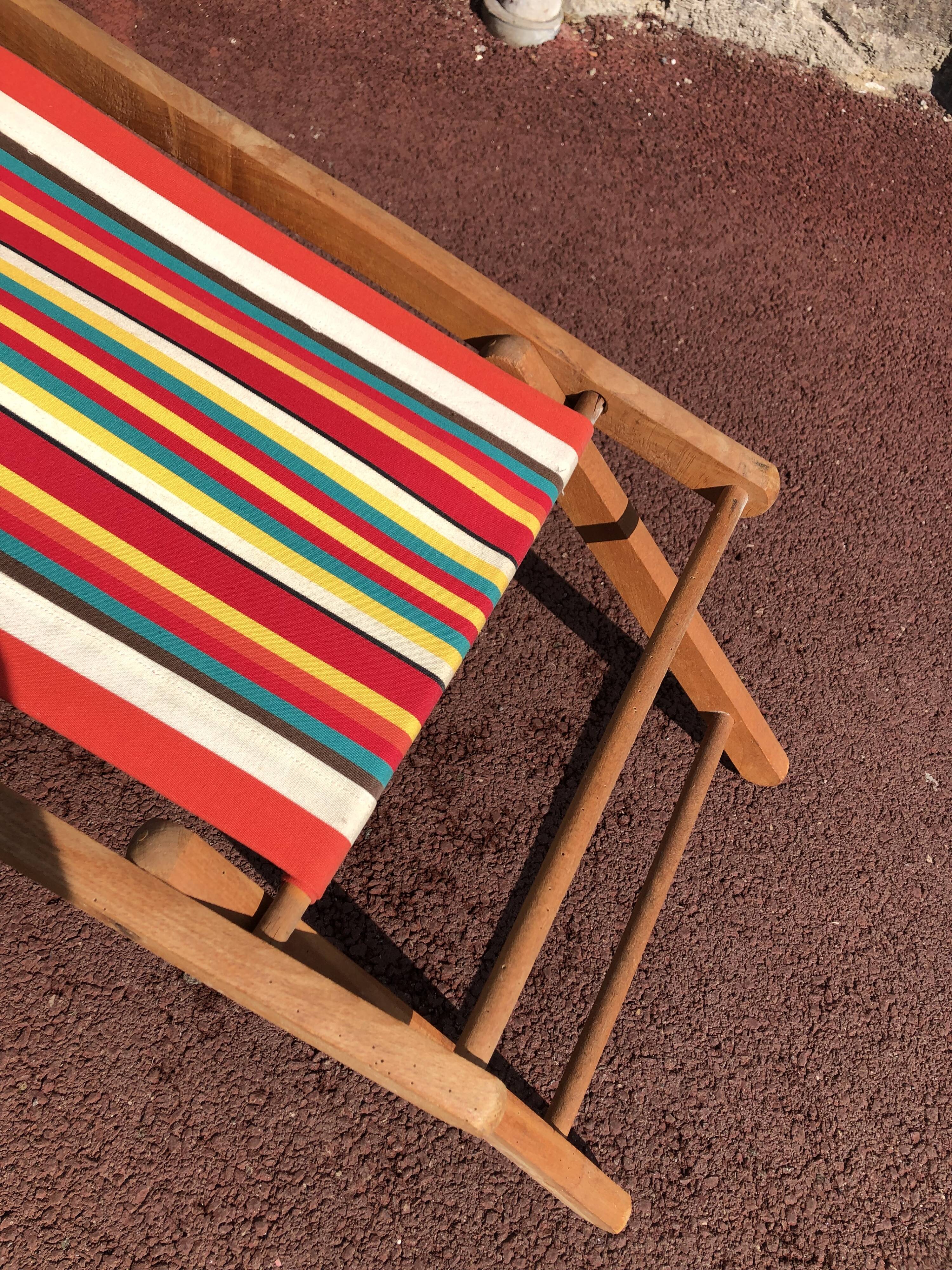 Chilean transat vintage stripes