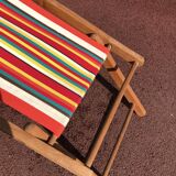 Chilienne transat vintage rayures