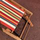 Chilienne transat vintage rayures