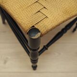 Chaise en hêtre par Gio Ponti pour Chiavari, Italie années 1950