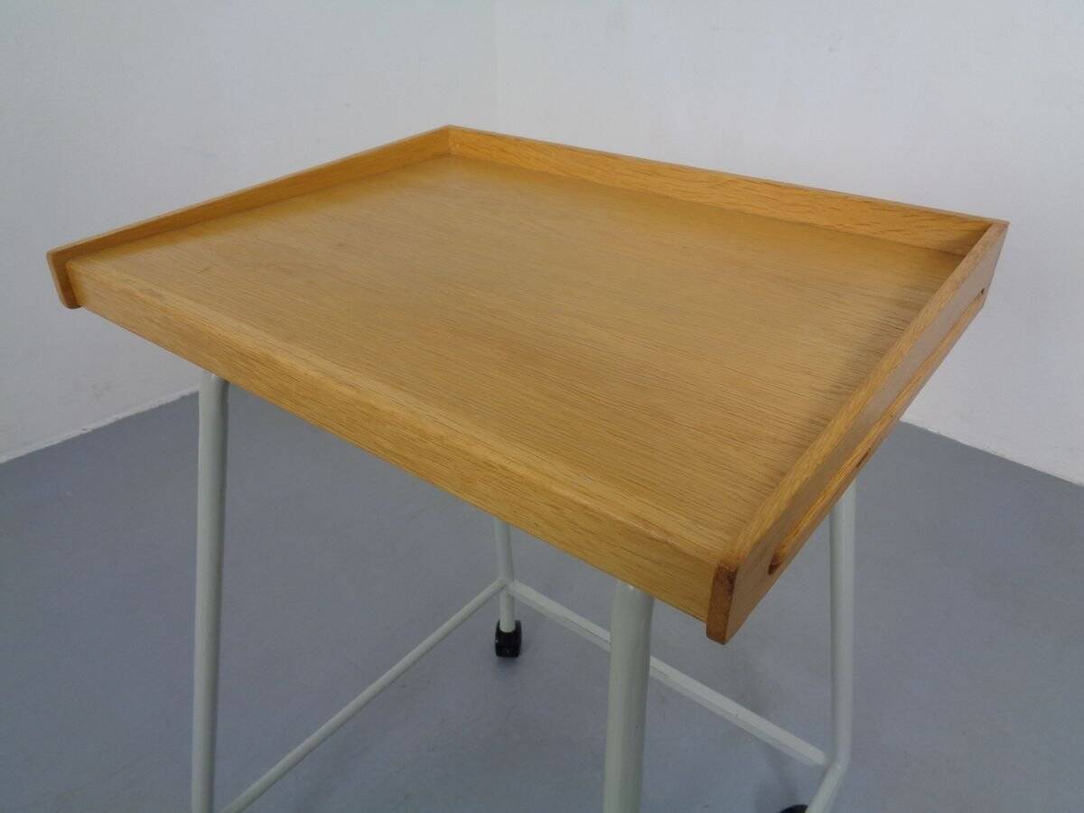 Danish Extendable Architect Table, 1960s
