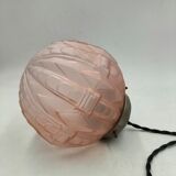 Art Deco glass suspension