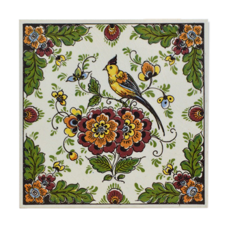 Delfts earthenware tile