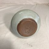 Old Vase Spades flowers 16 holes ceramic Decoration Vintage