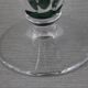 Val Saint-Lambert crystal vase, Gary model, cut in emerald green