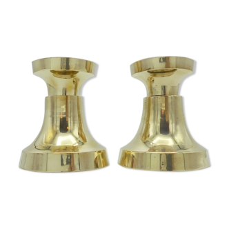 Brass candlesticks