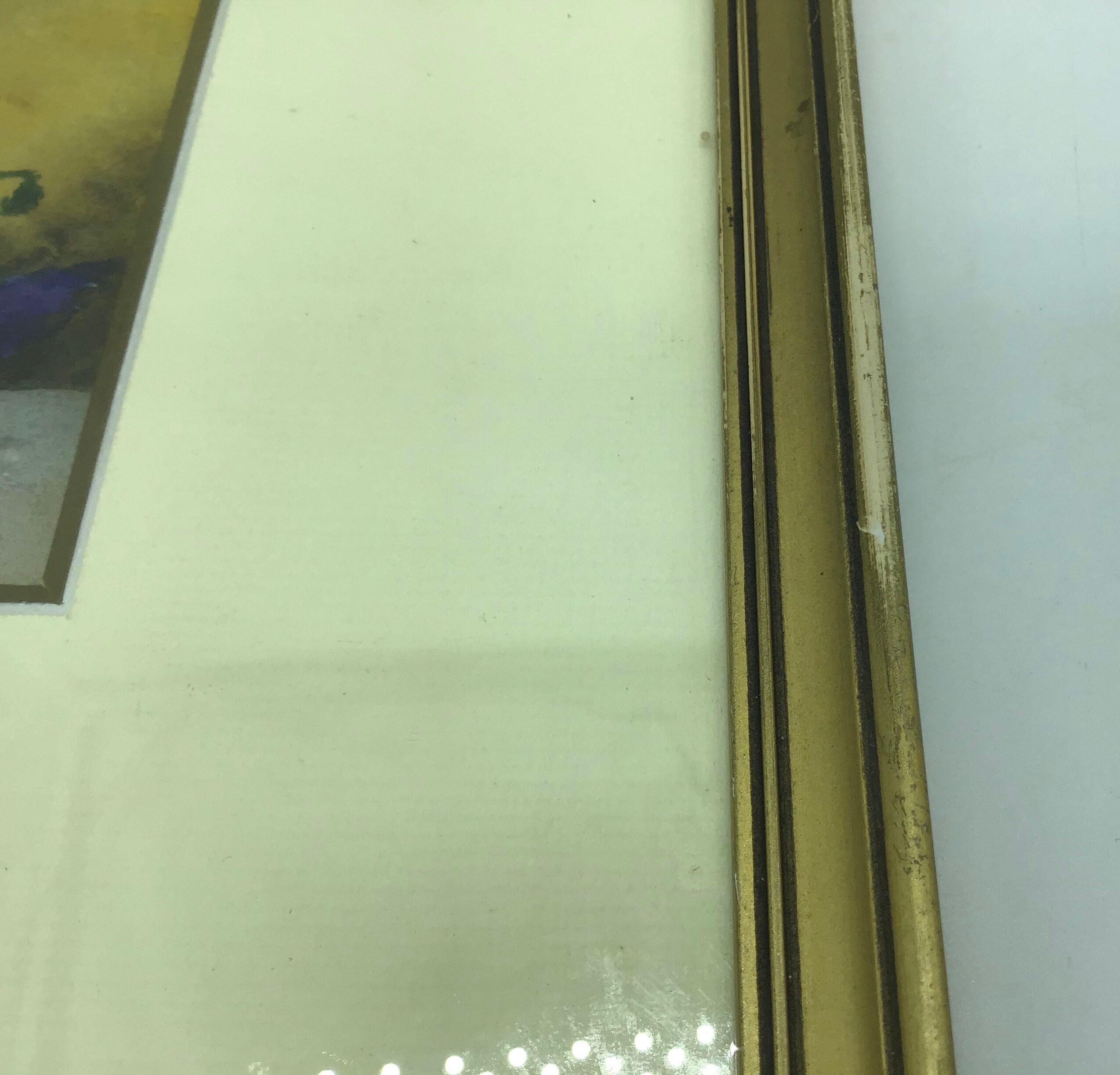 Ancient painting, still life with flowers, signed, 80s