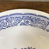 Large blue and white porcelain plate XX