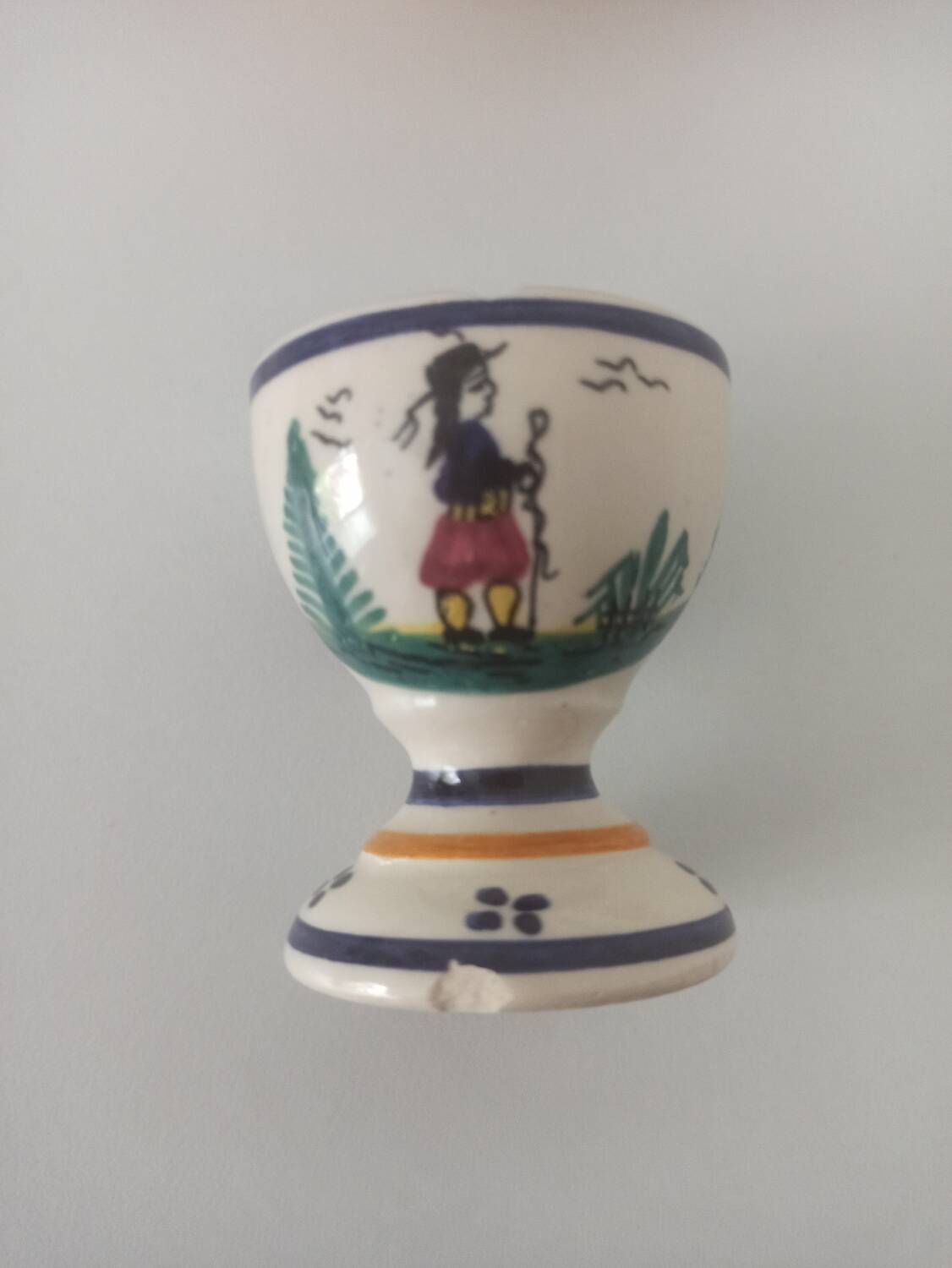 Antique Henriot egg cup