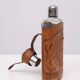 Angel Pazmino Tequila Hip Flask Ecuador 1960s