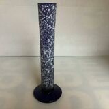 Large cobalt blue Scavo soliflore vase