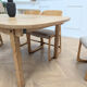 Table à manger en chêne