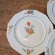 Ensemble de 6 assiettes à dessert à motif de bouquet de fleurs 20.5cm