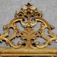 Very large Louis XV Venetian mirror in gilded wood circa 1900