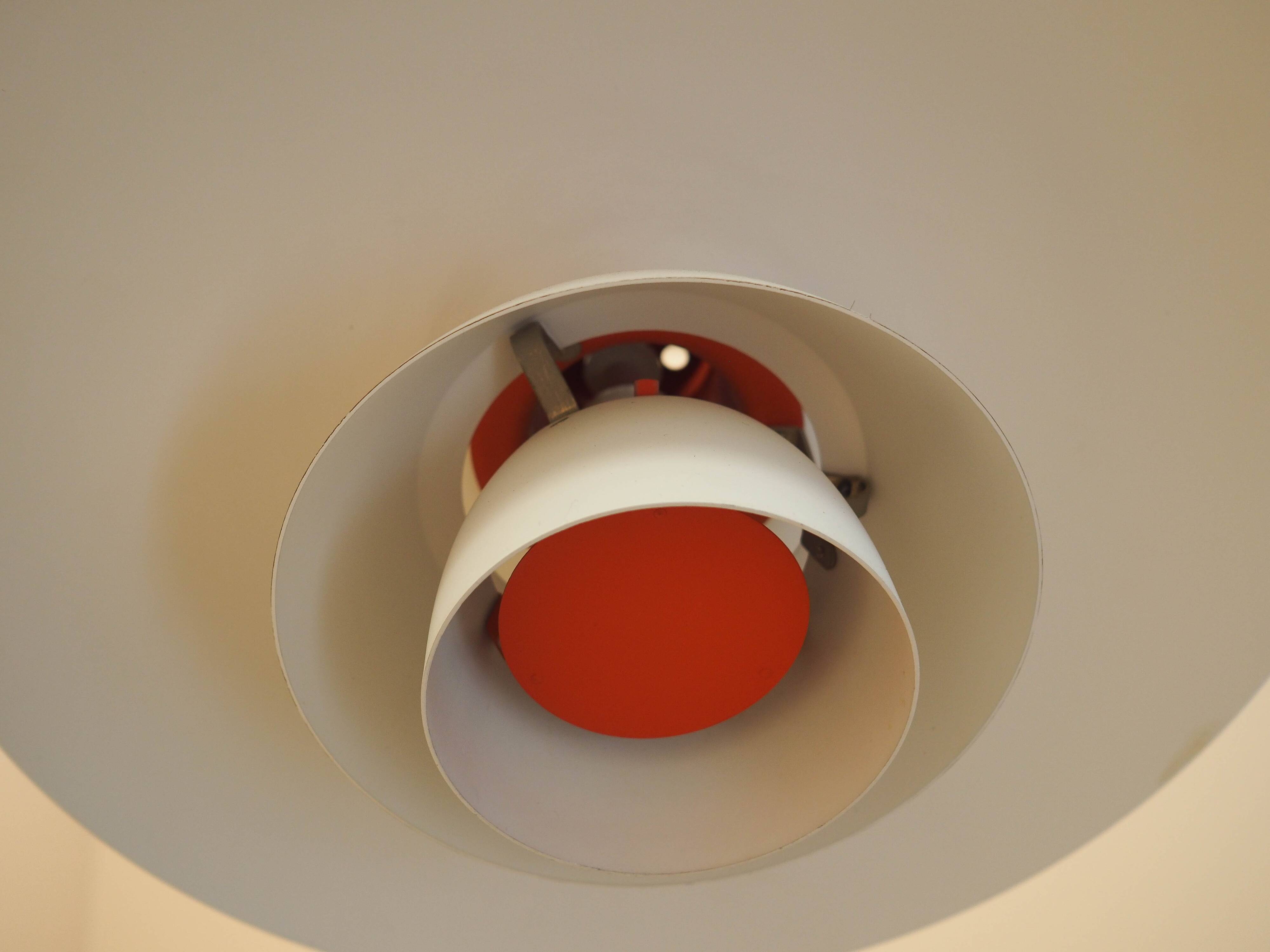 Pendant lamp, Danish design, 1960s, designer: Poul Henningsen, manufacturer