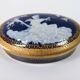 Limoges porcelain bonbonnière signed E. Chalais, 1950