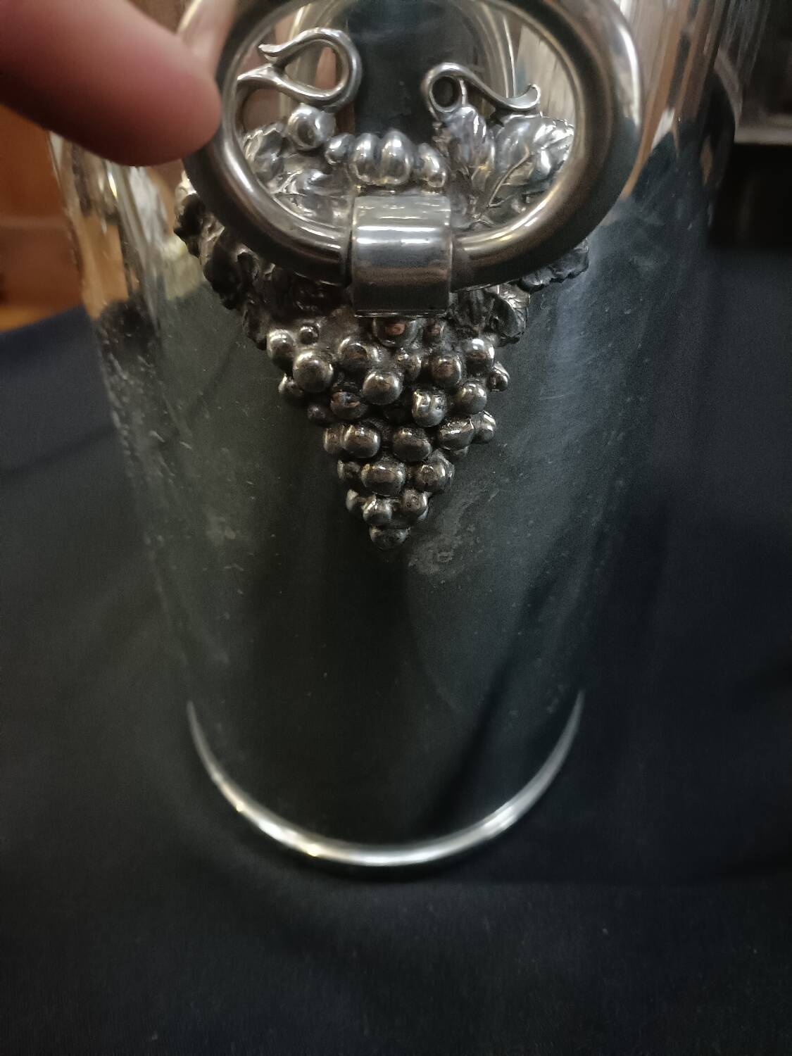 Champagne bucket, 2 bottle cooler, Etain du Manoir