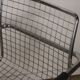 Pair of vintage chrome metal armchairs, 1970