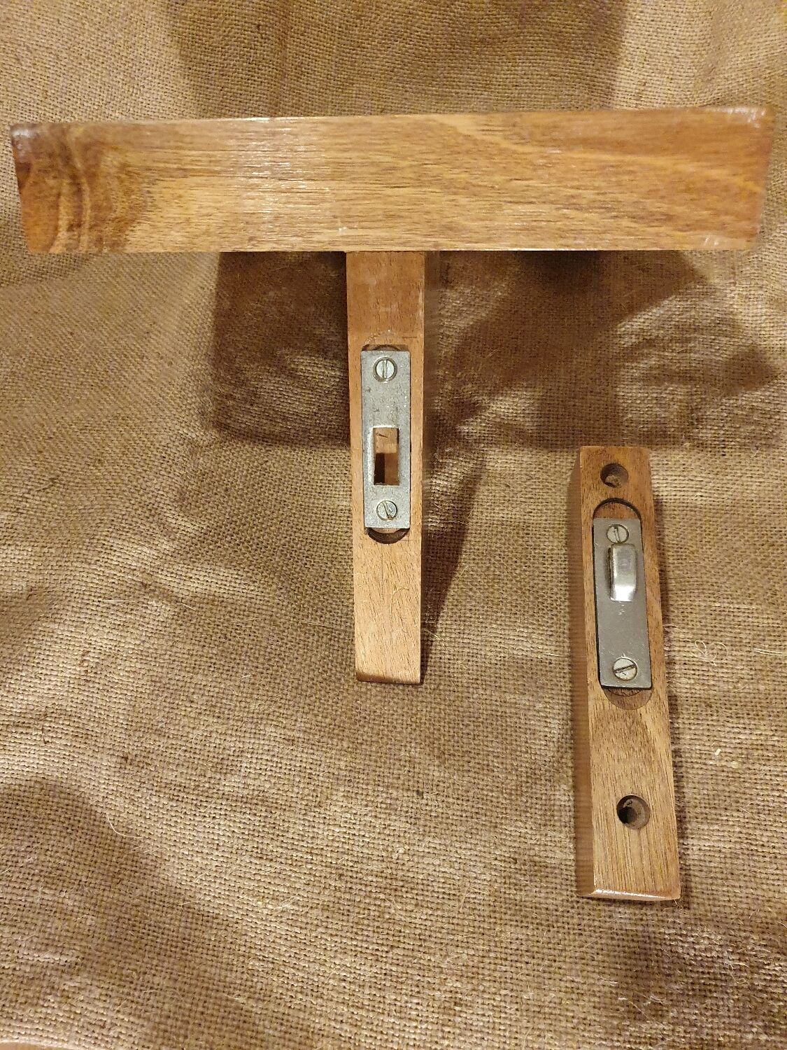 Pair of wooden harnesses
