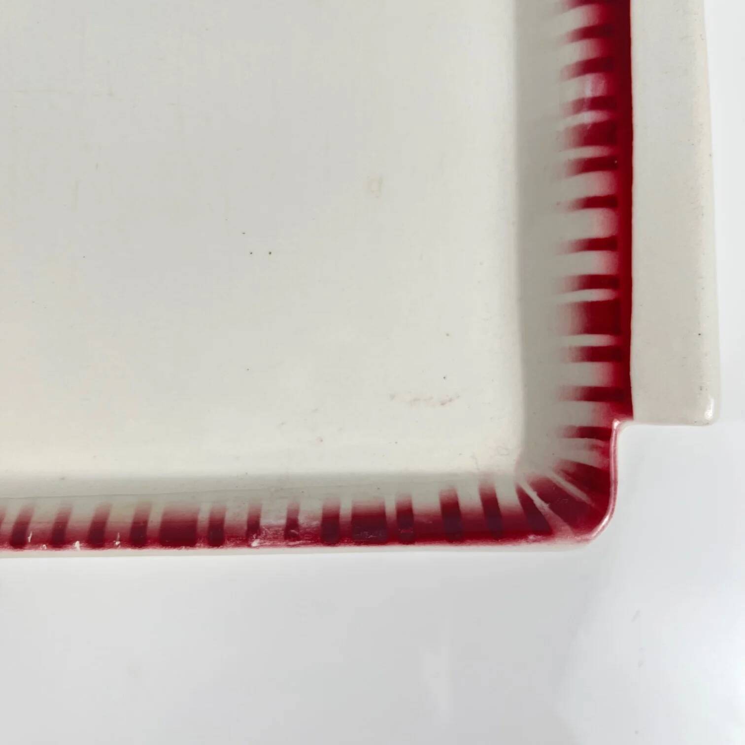 Cake dish Sarreguemines and Digoin, "Moka-Prima", 1920/1950