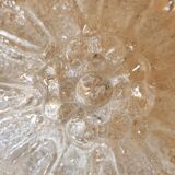 Textured glass ceiling lamp