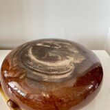 Vase Art nouveau en grès signé De Bruyn – Fives Lille – céramique ve