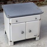 Becuwe Paris enamelled sheet furniture