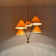 Lustre en laiton par Rupert Nikoll