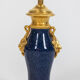 Porcelain and bronze lamp, circa 1880