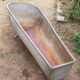 Baignoire ancienne en zinc