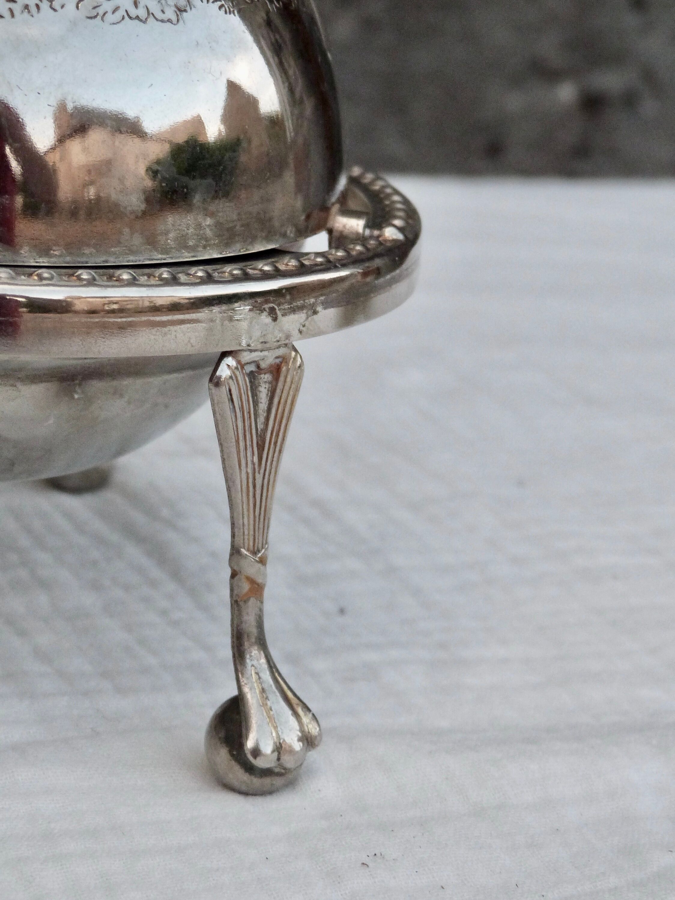 Sugar in silver made in England