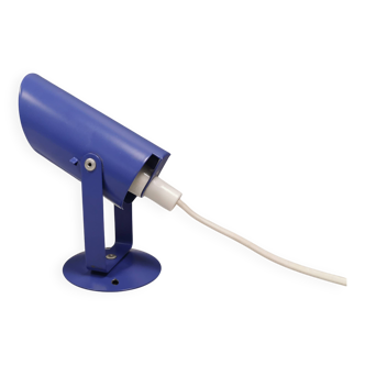 Small wall lamp in a delicate light blue colour from the Danish Lyfa 1980s