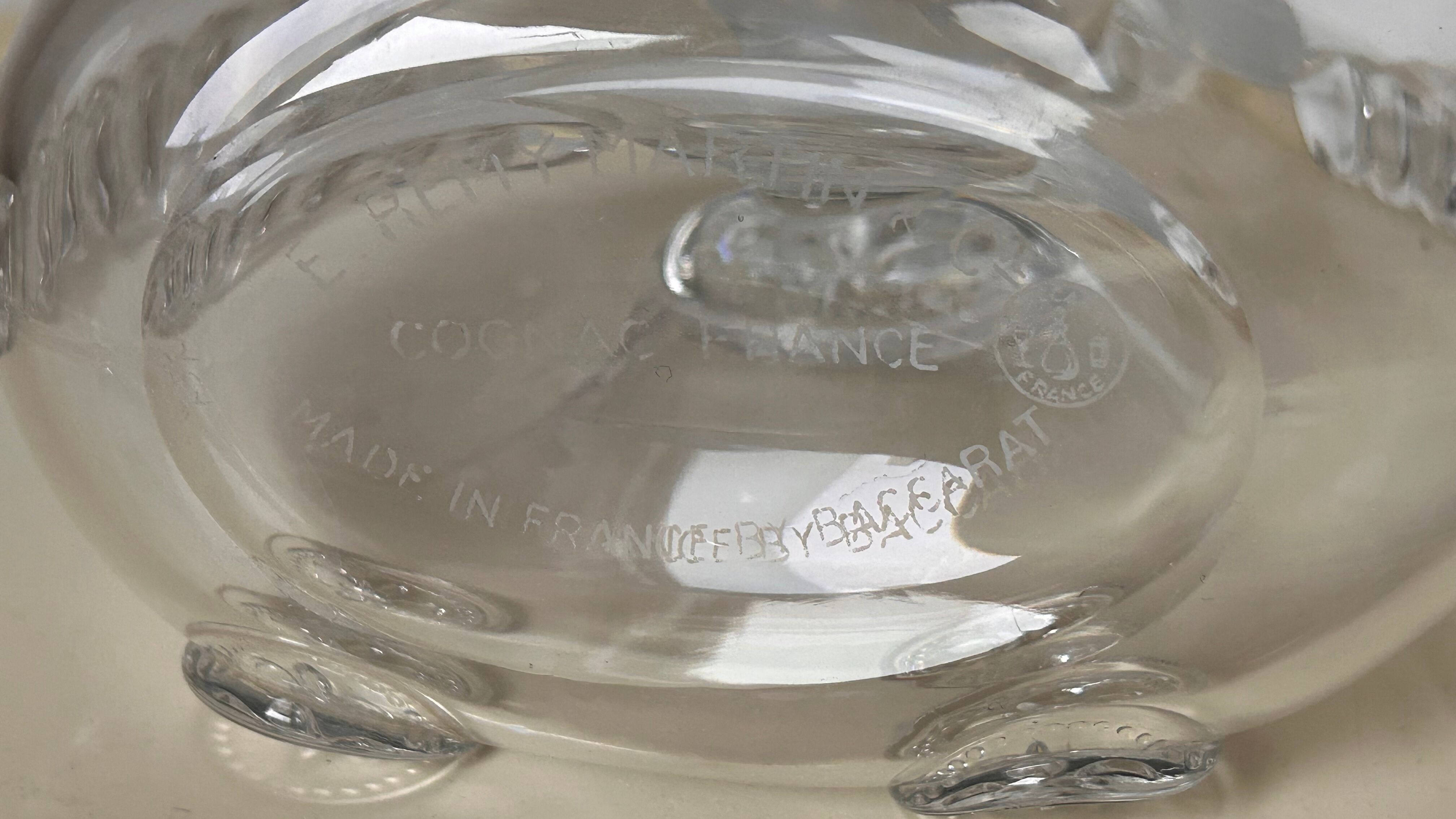 Crystal Carafe Baccarat Cognac Louis XIII Rémy Martin