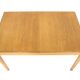 Scandinavian oak dining table, Erik Wørtz, Möbel-IKEA, Sweden, 1960