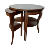 Round trundle tables