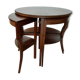 Round trundle tables