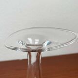 Vintage glass vase from the German Flamingo series by Peill & Putzler, 1970s.