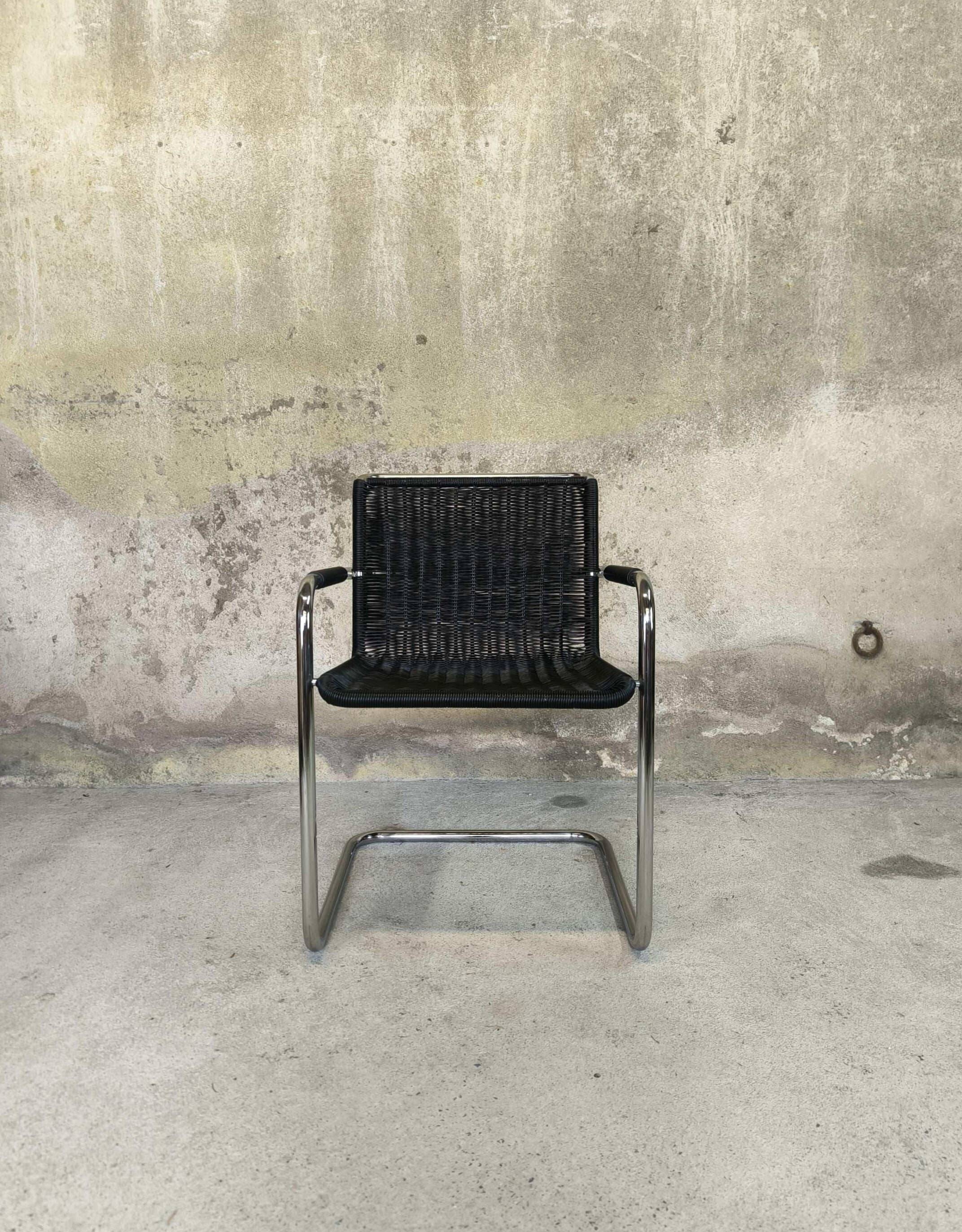 Chaise Bauhaus cantilever vintage