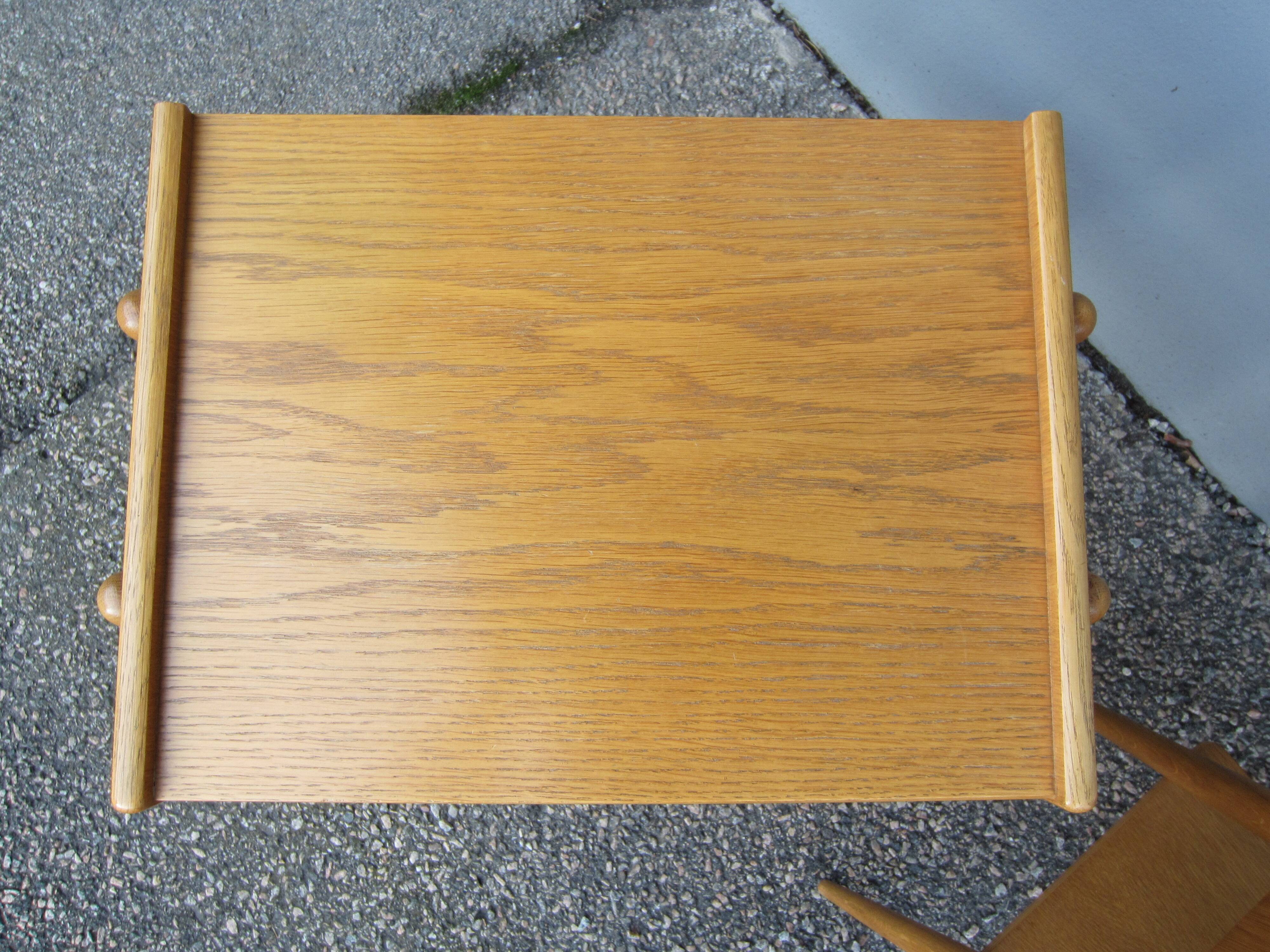 Pair of Scandinavian bedside tables by ab carlström & co möbelfabrik