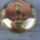 brass and copper navy ink ashtray