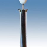 1970 lacquer and lucite floor lamp